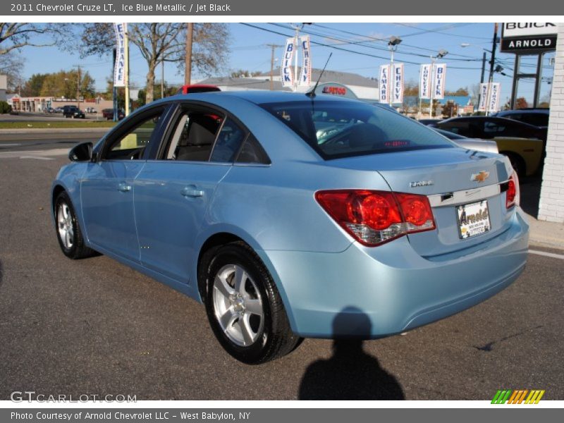 Ice Blue Metallic / Jet Black 2011 Chevrolet Cruze LT