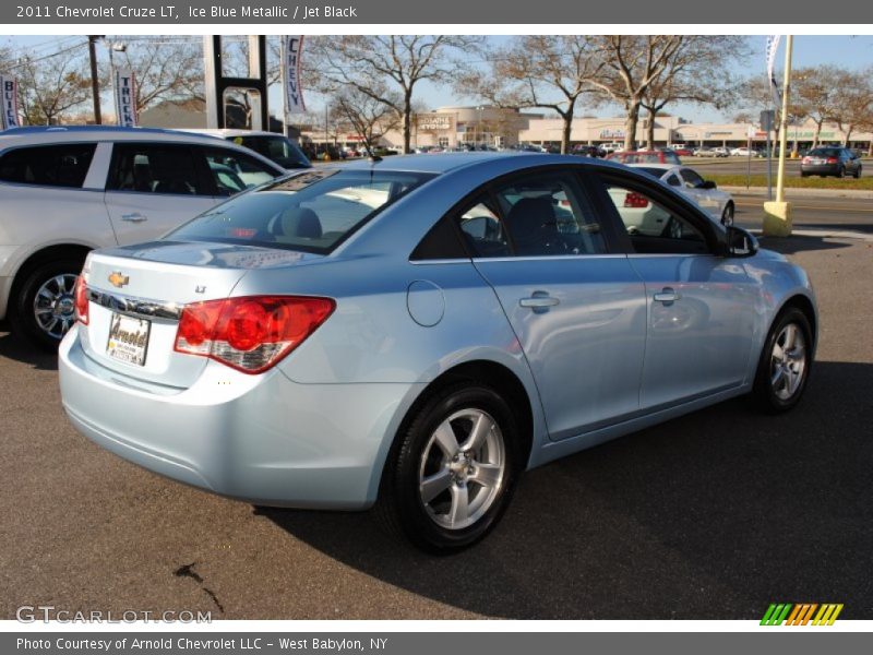 Ice Blue Metallic / Jet Black 2011 Chevrolet Cruze LT