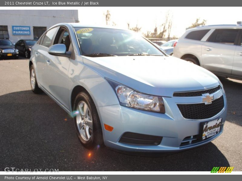 Ice Blue Metallic / Jet Black 2011 Chevrolet Cruze LT