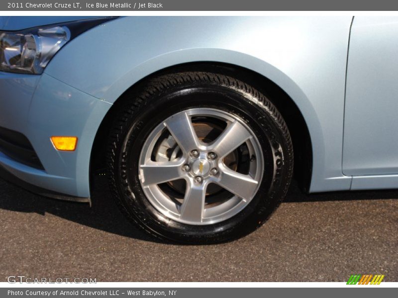 Ice Blue Metallic / Jet Black 2011 Chevrolet Cruze LT