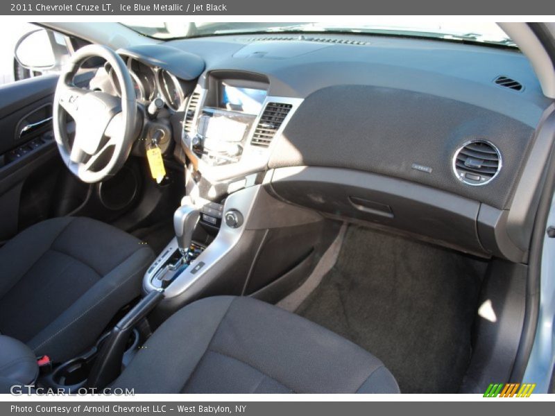 Ice Blue Metallic / Jet Black 2011 Chevrolet Cruze LT