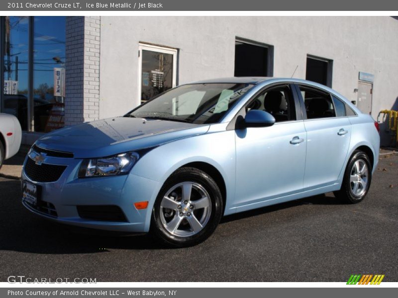 Ice Blue Metallic / Jet Black 2011 Chevrolet Cruze LT