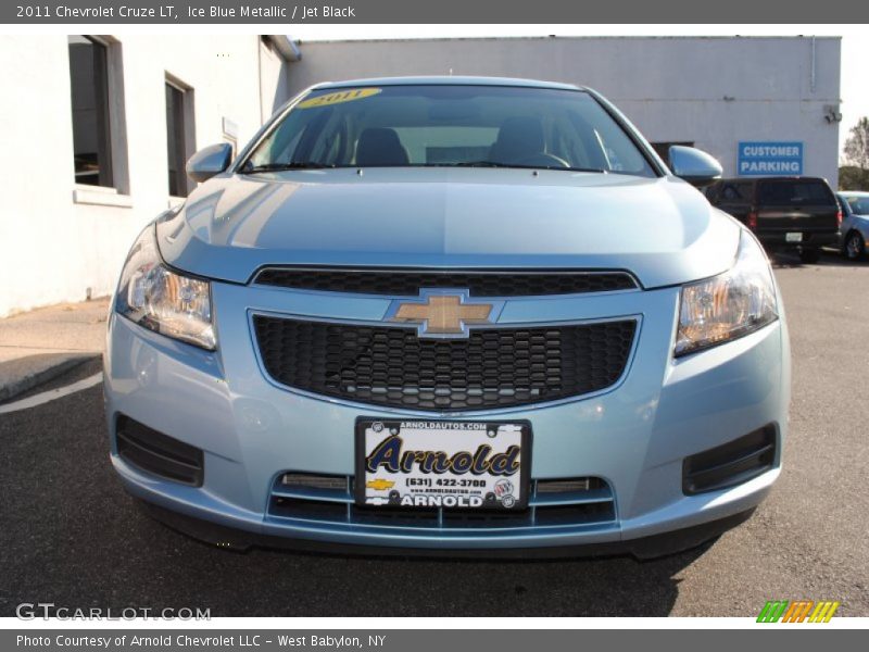 Ice Blue Metallic / Jet Black 2011 Chevrolet Cruze LT