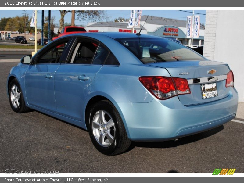 Ice Blue Metallic / Jet Black 2011 Chevrolet Cruze LT