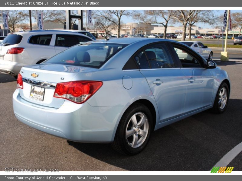 Ice Blue Metallic / Jet Black 2011 Chevrolet Cruze LT
