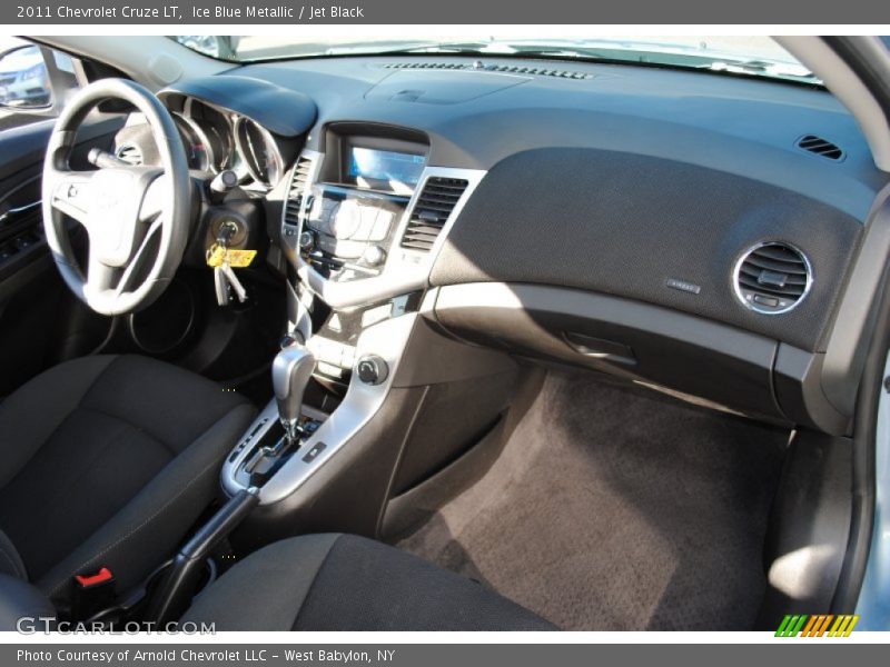 Ice Blue Metallic / Jet Black 2011 Chevrolet Cruze LT