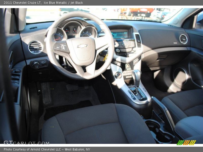 Ice Blue Metallic / Jet Black 2011 Chevrolet Cruze LT