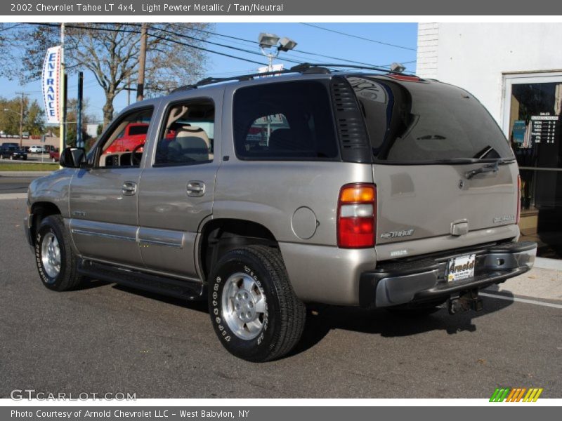 Light Pewter Metallic / Tan/Neutral 2002 Chevrolet Tahoe LT 4x4