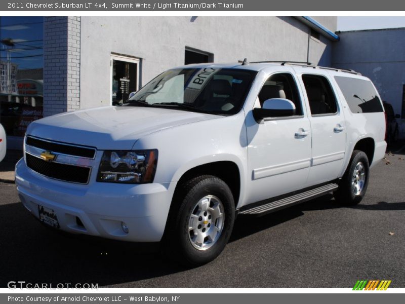 Summit White / Light Titanium/Dark Titanium 2011 Chevrolet Suburban LT 4x4