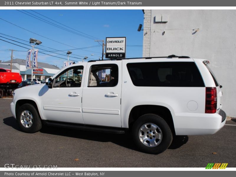 Summit White / Light Titanium/Dark Titanium 2011 Chevrolet Suburban LT 4x4
