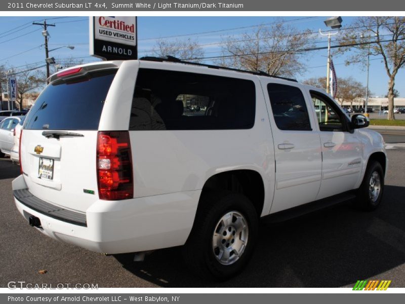 Summit White / Light Titanium/Dark Titanium 2011 Chevrolet Suburban LT 4x4