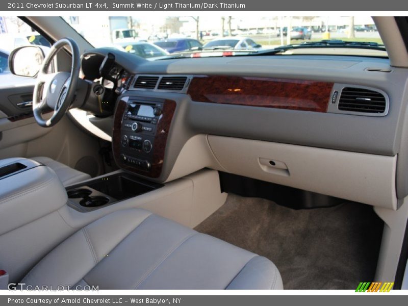 Summit White / Light Titanium/Dark Titanium 2011 Chevrolet Suburban LT 4x4