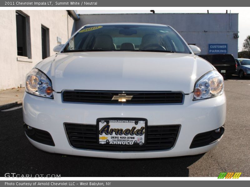 Summit White / Neutral 2011 Chevrolet Impala LT