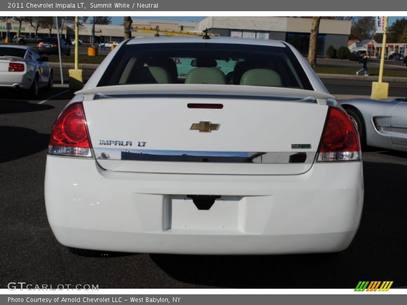 Summit White / Neutral 2011 Chevrolet Impala LT