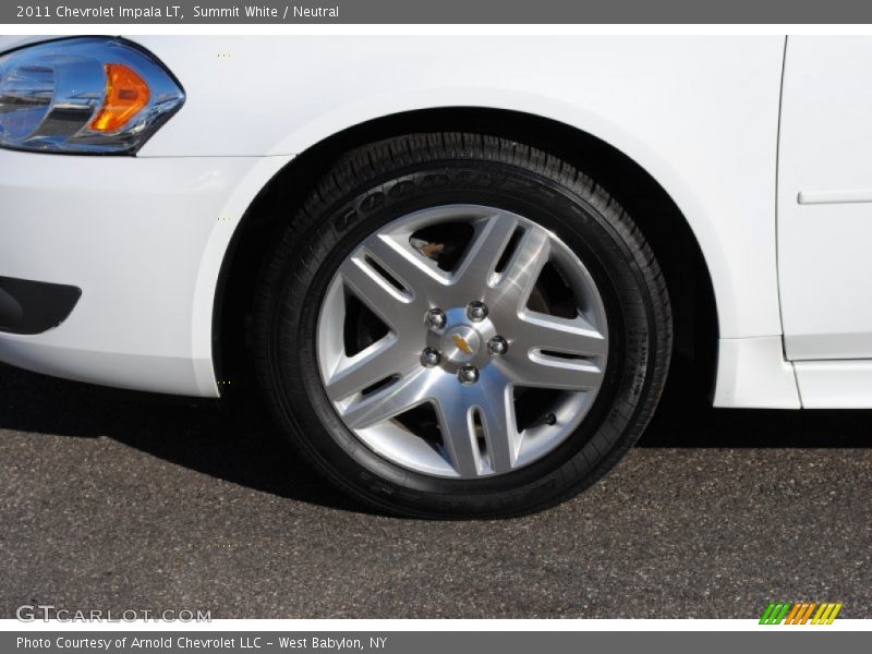 Summit White / Neutral 2011 Chevrolet Impala LT