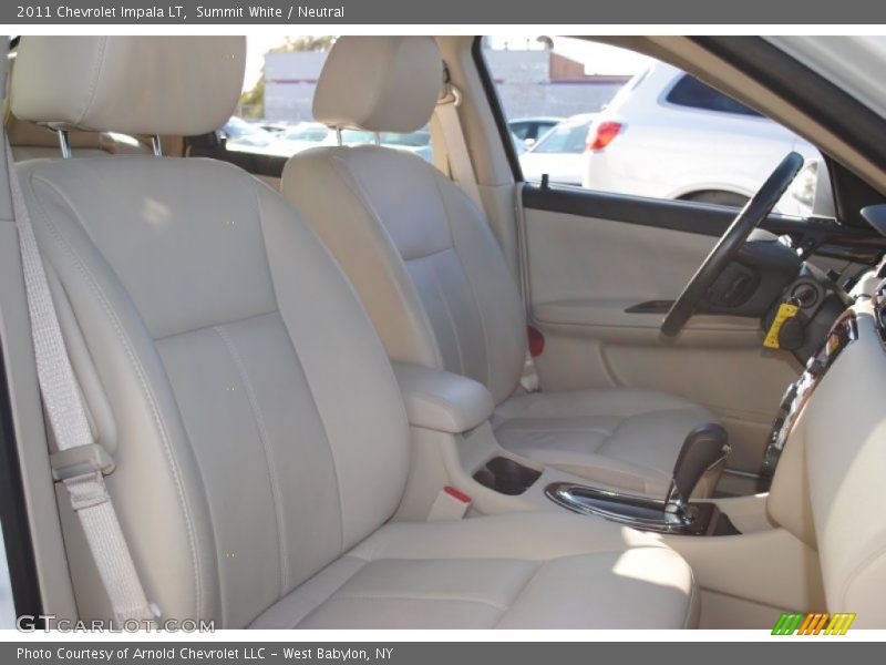 Summit White / Neutral 2011 Chevrolet Impala LT