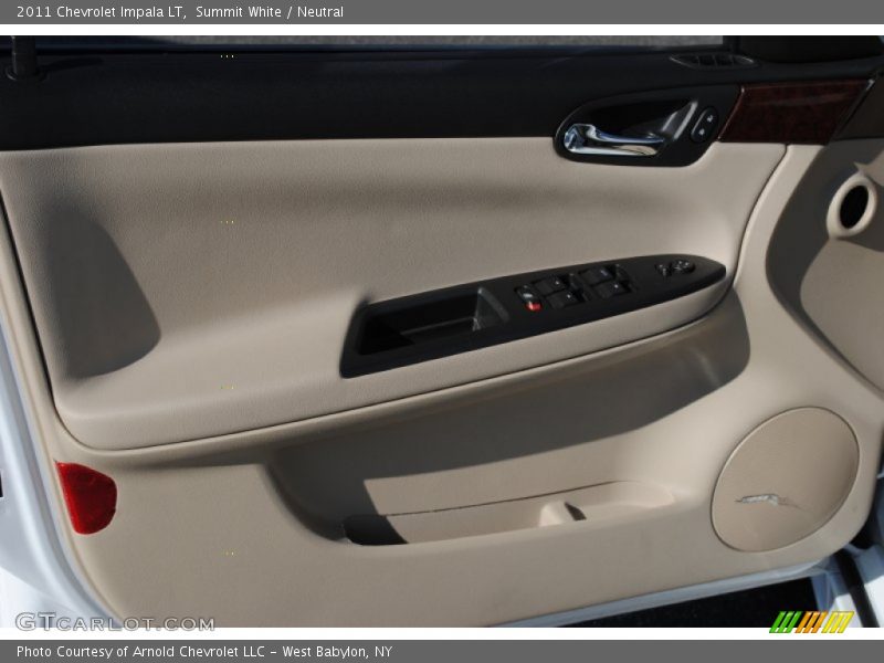 Summit White / Neutral 2011 Chevrolet Impala LT