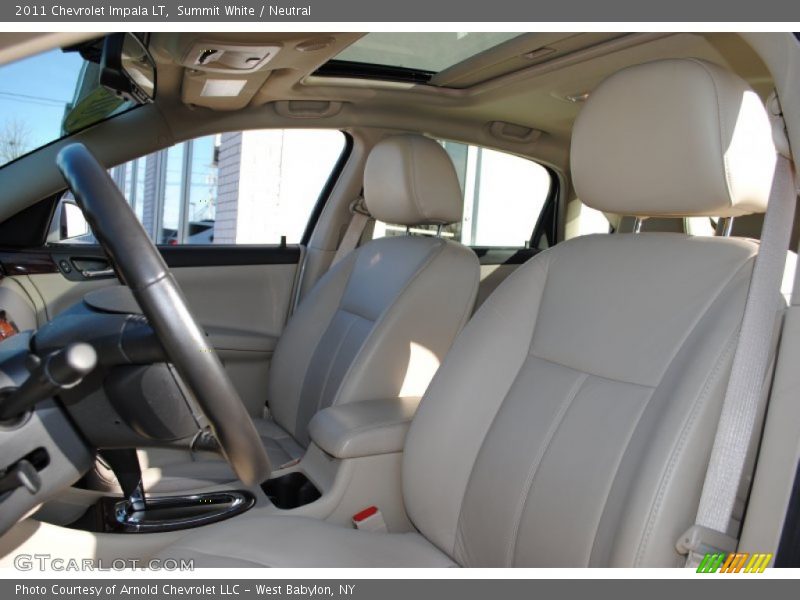 Summit White / Neutral 2011 Chevrolet Impala LT