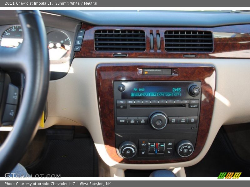 Summit White / Neutral 2011 Chevrolet Impala LT