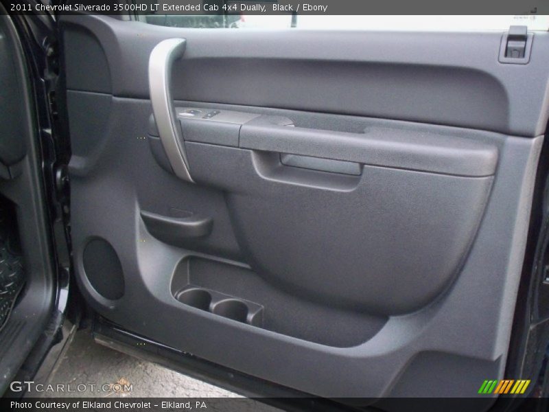 Black / Ebony 2011 Chevrolet Silverado 3500HD LT Extended Cab 4x4 Dually