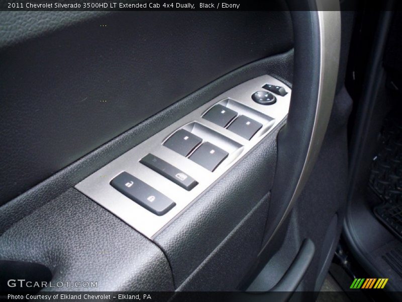 Black / Ebony 2011 Chevrolet Silverado 3500HD LT Extended Cab 4x4 Dually