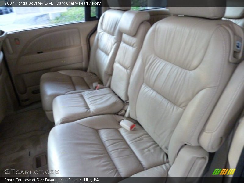 Dark Cherry Pearl / Ivory 2007 Honda Odyssey EX-L