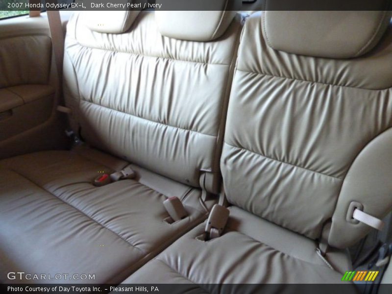 Dark Cherry Pearl / Ivory 2007 Honda Odyssey EX-L