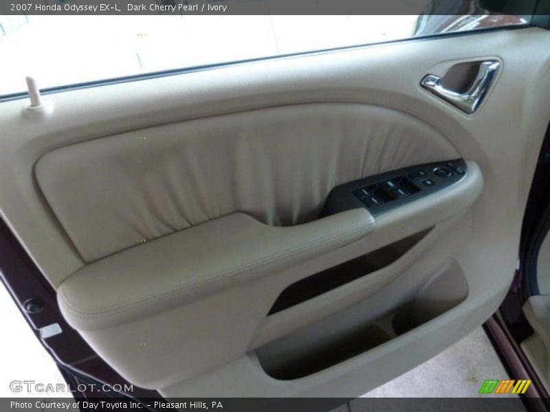 Dark Cherry Pearl / Ivory 2007 Honda Odyssey EX-L