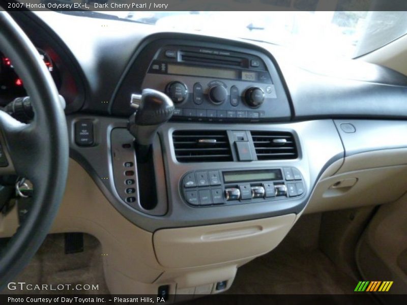 Dark Cherry Pearl / Ivory 2007 Honda Odyssey EX-L