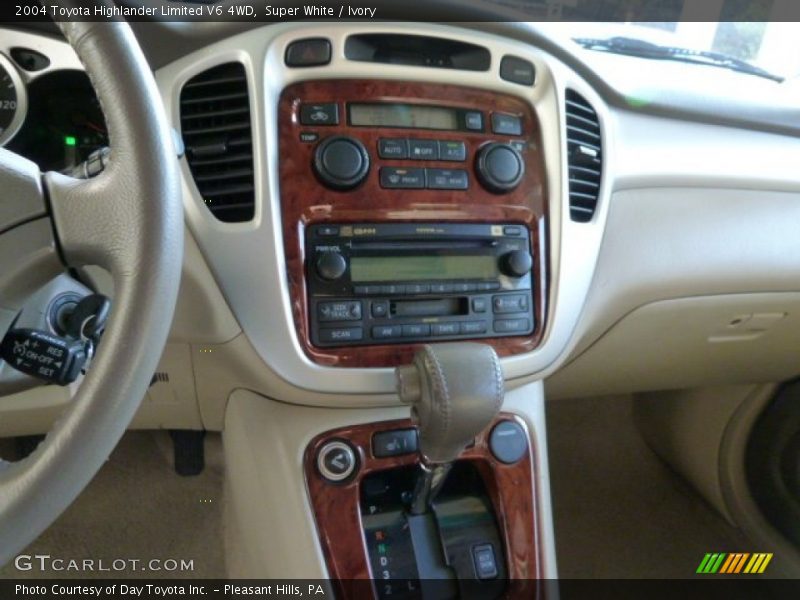 Super White / Ivory 2004 Toyota Highlander Limited V6 4WD