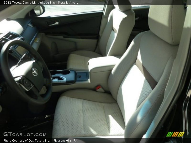 Attitude Black Metallic / Ivory 2012 Toyota Camry LE