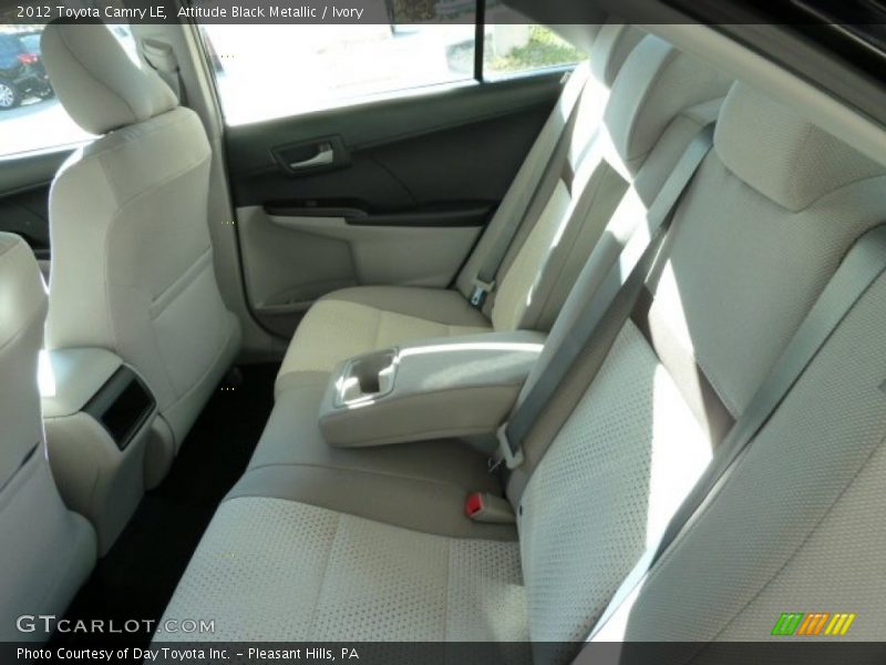 Attitude Black Metallic / Ivory 2012 Toyota Camry LE
