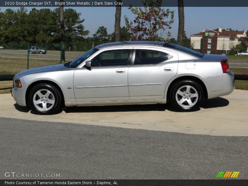 Bright Silver Metallic / Dark Slate Gray 2010 Dodge Charger SXT
