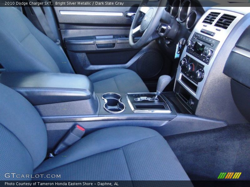 Bright Silver Metallic / Dark Slate Gray 2010 Dodge Charger SXT