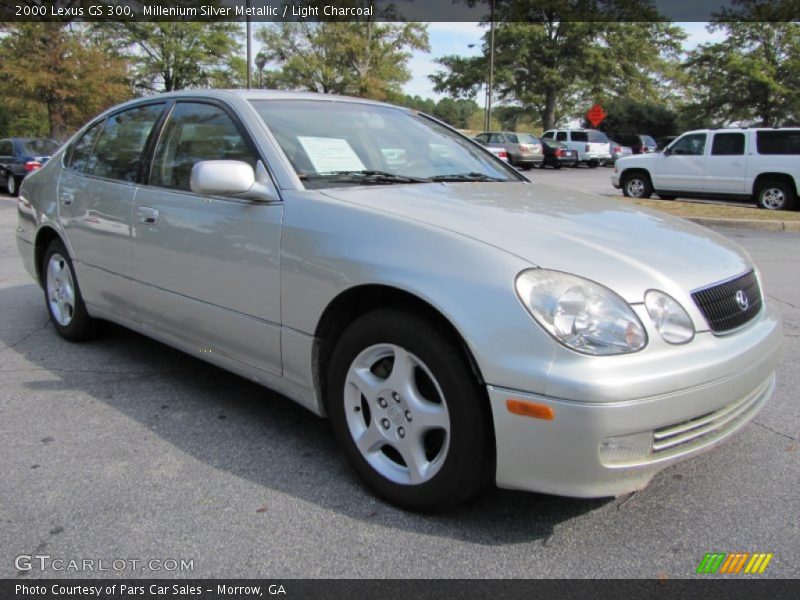 Millenium Silver Metallic / Light Charcoal 2000 Lexus GS 300