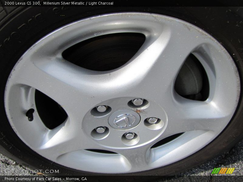 Millenium Silver Metallic / Light Charcoal 2000 Lexus GS 300
