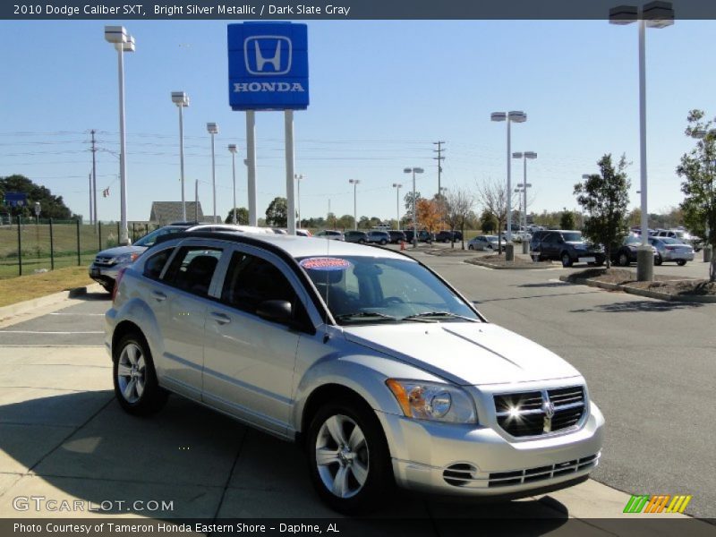 Bright Silver Metallic / Dark Slate Gray 2010 Dodge Caliber SXT