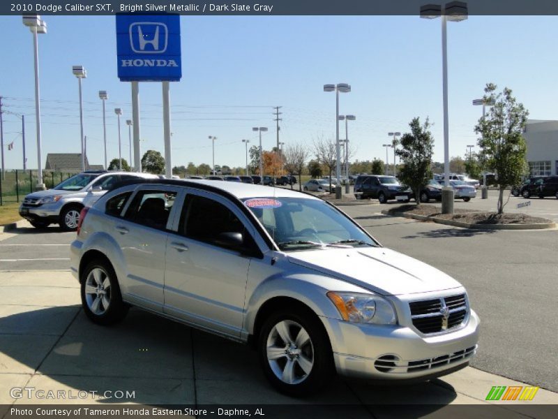 Bright Silver Metallic / Dark Slate Gray 2010 Dodge Caliber SXT