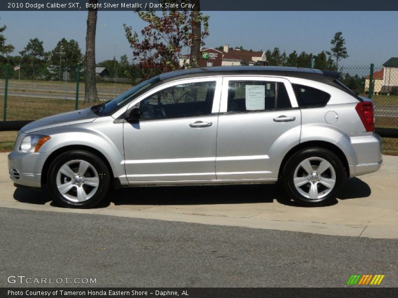 Bright Silver Metallic / Dark Slate Gray 2010 Dodge Caliber SXT