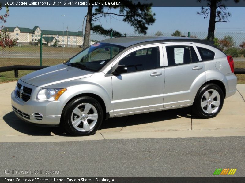 Bright Silver Metallic / Dark Slate Gray 2010 Dodge Caliber SXT