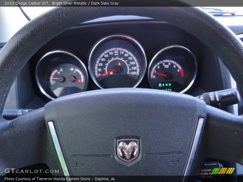 Bright Silver Metallic / Dark Slate Gray 2010 Dodge Caliber SXT