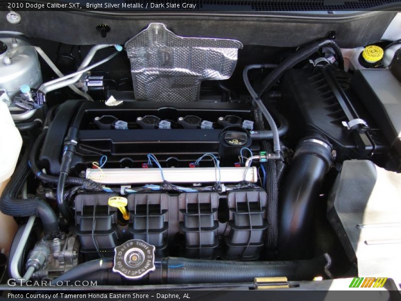 Bright Silver Metallic / Dark Slate Gray 2010 Dodge Caliber SXT