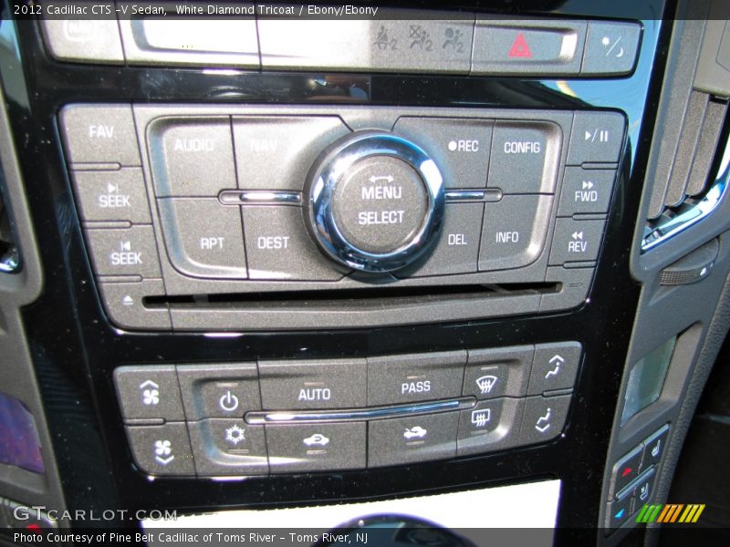 Controls of 2012 CTS -V Sedan