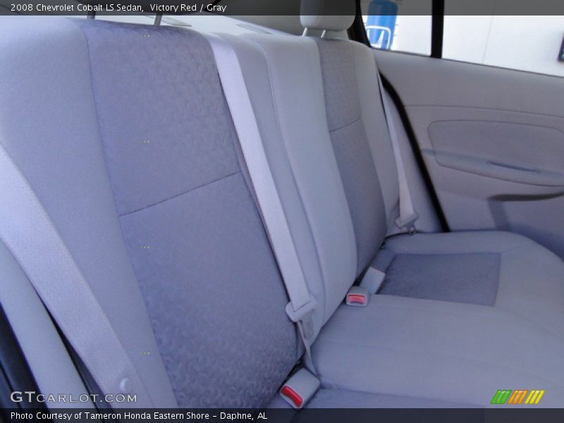 Victory Red / Gray 2008 Chevrolet Cobalt LS Sedan