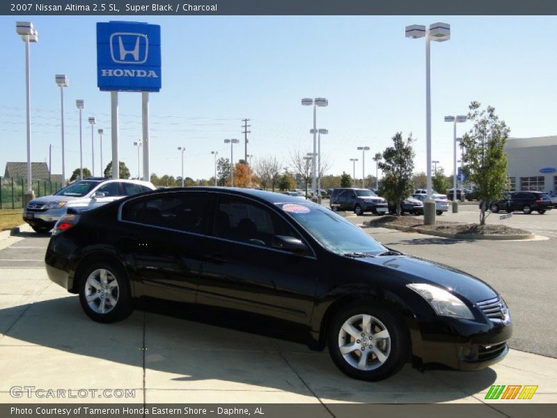 Super Black / Charcoal 2007 Nissan Altima 2.5 SL