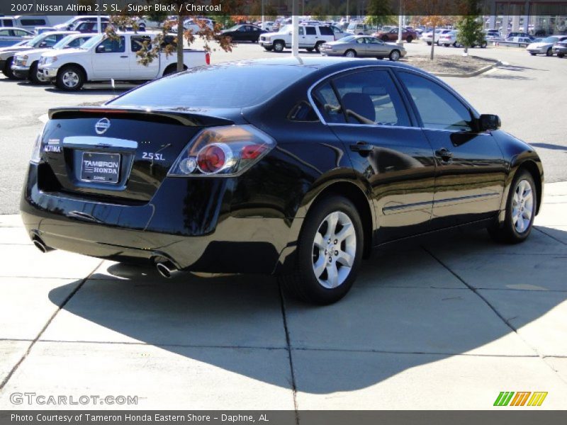Super Black / Charcoal 2007 Nissan Altima 2.5 SL