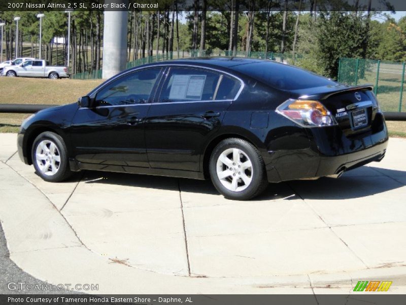 Super Black / Charcoal 2007 Nissan Altima 2.5 SL