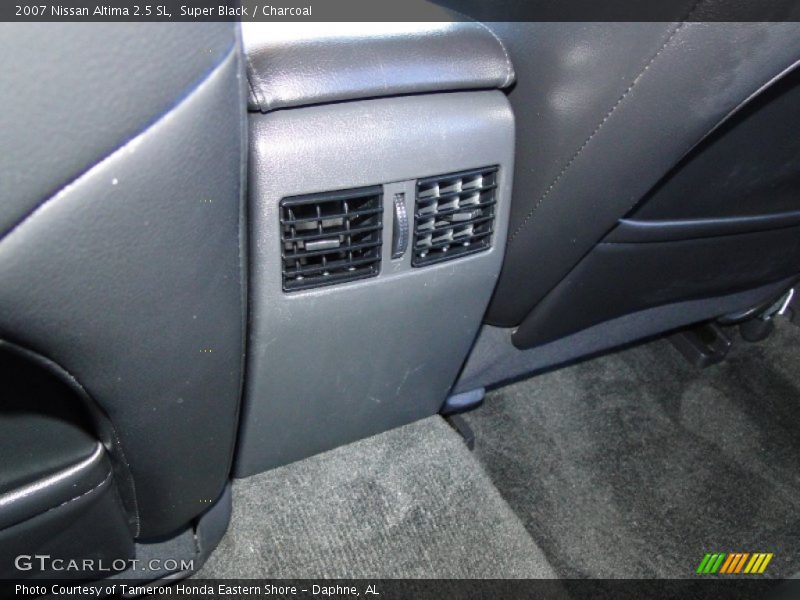 Super Black / Charcoal 2007 Nissan Altima 2.5 SL