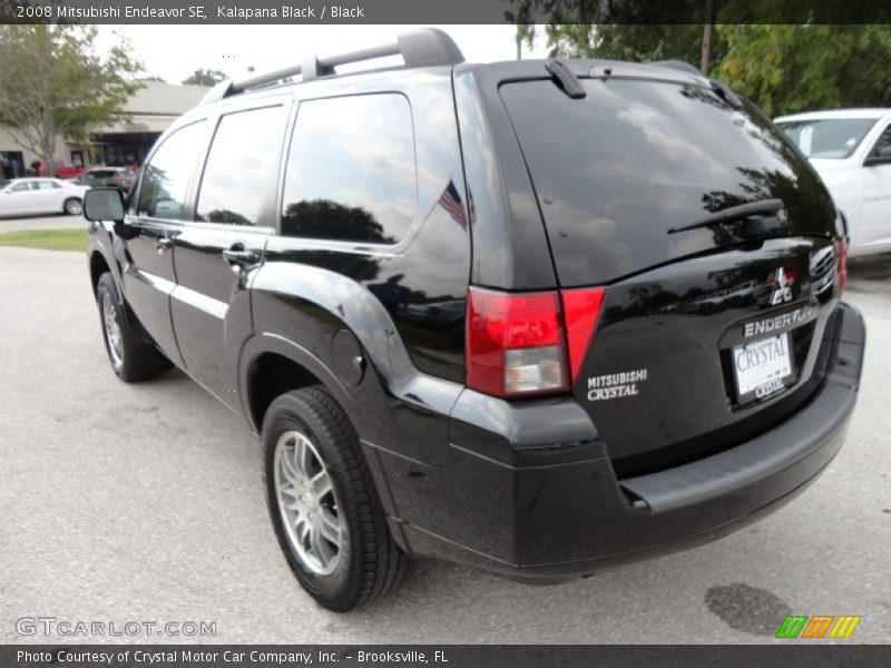 Kalapana Black / Black 2008 Mitsubishi Endeavor SE