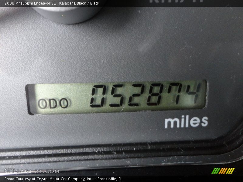Kalapana Black / Black 2008 Mitsubishi Endeavor SE